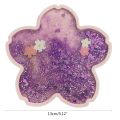 13ME Glitter Cherry Coaster Cherry Blossom Quicksand Flash Coaster Cute Quicksand Pad. 