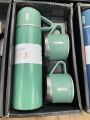 RN  steel and steelnes Flask set serving of 3 persons avlb. 