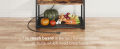 5-Layer Kitchen Storage Rack - Organizer with Lid. 