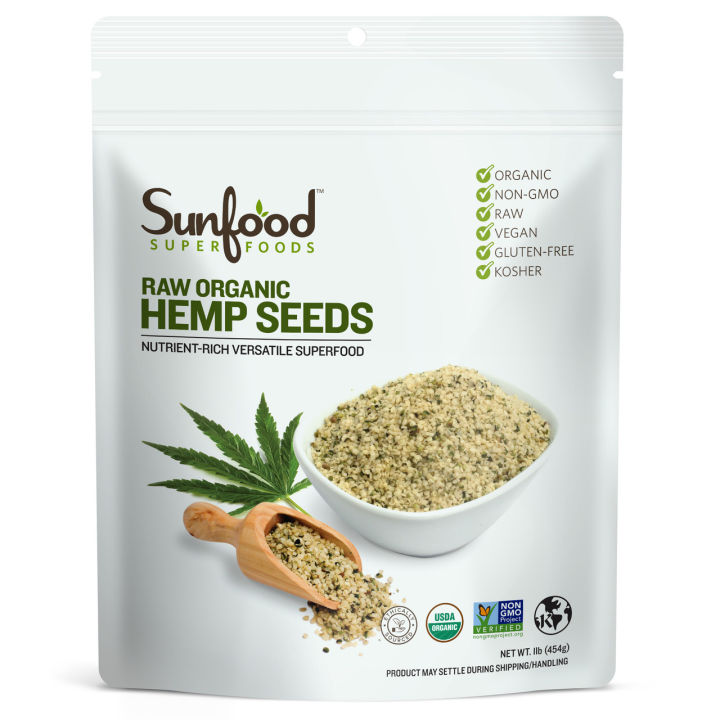 Khan Pansari Hemp Seeds, 400grm Organic, 100% Natural And Pure