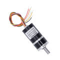 Gear Motor Aluum DC Brushless Speed Reduction Electric Gearbox Motor 24V 1411RPM. 