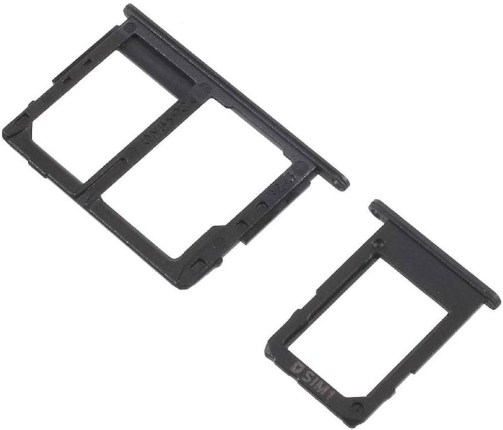 Samsung Galaxy J6 Dual SIM Tray Sim Jacket Sim Slot Sim Door For Samsung Galaxy J6 _ Black