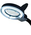 Reading Lamp, Illumination Magnifier Magnifying Glass with 5x and 10x Zoom. 