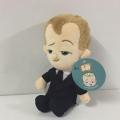 Plush Toy World cute boss baby toy Gifts Parent-child Interaction safety--Black. 