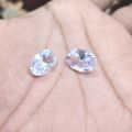 Original Zircon Stone White Color 9.5 crt ± 1crt Gems Stone for ring round shape stone. 