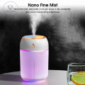 Vocoal Humidifier Air Humidifier Nano Diffuser Car Humidifier Ultrasonic Humidifier Cool Fine Mist Humidifier USB Humidifier With 7 Colors LED Lights for Home Office Car Yoga Spa. 