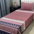 Bed Sheet Cotton Single Bed Sheet Set-2Pcs. 