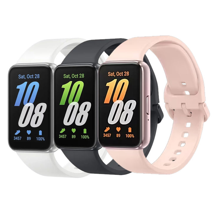 Samsung Galaxy Fit 3, Amoled Display, Battery Life up to 13 days, Water and Dust Resistance, Health Monitoring Sleep Tracking, Heart Rate Monitoring