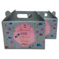 MERMAID THEME GOODY BOX FANCY - PACK OF 10 GOODY BOX. 