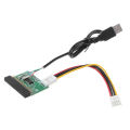1.44Mb 3.5Inch Floppy Drive Connector 34 Pin to USB Cable Adapter Board,USB Disk to Floppy Disk A. 