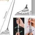 Multifunction Magic Broom, Household Silicone Wiper Floor Squeegee, Hair Sweeping Floor Scraping Sweeper for Bathroom, Window, Kitchen, Tile Floor Cleaning. 