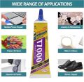 T7000 Mechanic (2-Pieces) Best Quality Super Strong Adhesive Black Glue For Mobile Phone Repairing, Tablet, LCD, Back Panel Fixing, Jewelry, Toy, Stones, Glass, Wood, Flower, Leather, PVC, Handicrafts, Plastic, Metal, T 7000, Black Glue Gum 50ML. 