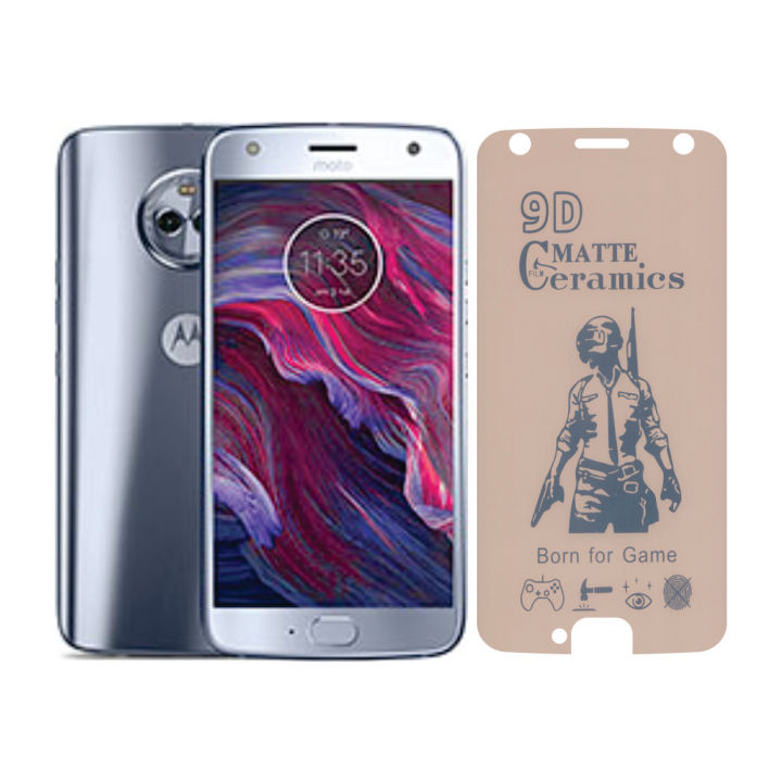Plastic Protector For Motorola Moto X4 Matte Ceramic Flexible 9H Front Film M11T