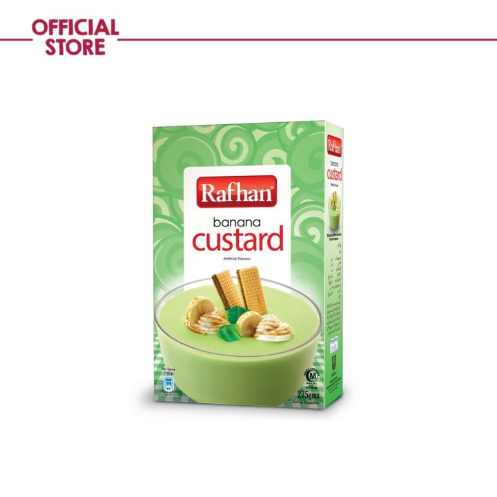 Rafhan Banana Custard 275G