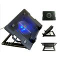 Cooling Pad for Laptop ,No.Of Fans:1, USB Ports: 2 Dark Edge Cooling Pad For Up to 38.1 cm (15) Black. 