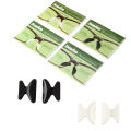 RHS Online 4 Pairs Anti-Slip Silicone Nose Pads Nosepads For Eyeglass Sunglass Glasses Spectacles. 