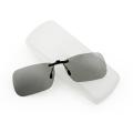 docooler Clip-on 3D Glasses 0.72mm Thickness for Myopia Watching Passive Circular Polarized 3D Glasses for 3D TV Movie Cinema. 
