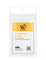 WBM Card Holder - 12 Pcs Exhibition Card PVC, Transparent Exhibition Cover Suitable for All Kind of ID Cards Moisture and Scratch Protection PVC Card Holder. 