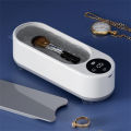 Portable Household Cleaning Machine, 450ml Clean Pod Ultrasonic Cleaner, Jewelry Cleaner Machine for Ring, Glasses, Makeup Brush. 
