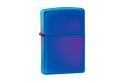 Zipo Blue Metal Lighter Refillable. 