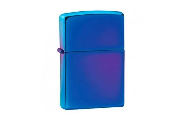 Zipo%20Blue%20Metal%20Lighter%20Refillable%20-%20Image%203