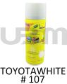Sensa Spray Paint Toyota White # 107. 
