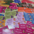 45/90 pcs Random Mehndi Cards/Mehndi Mini Cards for Mehndi/ Mayound/ Dholki /Random Cards for Wedding Party Celebration. 