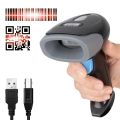 Portable wired 2D Barcode Scanner Reader Handheld Bluetooth QR Code Scanner 1D Barcode Reader for PDF417. 