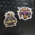 25pcs CRICKET PAKISTAN sticker pack for all sports fan psl quetta purple power ideal for journals bags laptops. 
