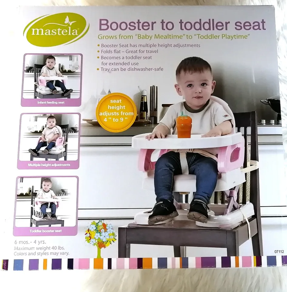 Mastela Booster to Toddler 6M Seat Darkgray