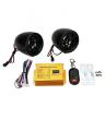Motorcycle Bike Security System With Mp3 Player Speakers. 