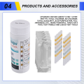 50Pcs 6-In-1 Swimming Pool PH Test Paper Residual Chlorine PH Value Alkalinity Hardness Test Strip PH Tester. 