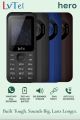 Lvtel Hero - 2.4 Inch Display - Very Powerful Speaker - High Quality - 3000mAH Battery  - Smart camera - Auto call recording - Torch Light - Dual Sim - PTA Approved With 1 Year brand warranty. 