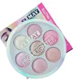 ELMAY 7 Color Professional Shiny Highlighter Makeup Palette. 