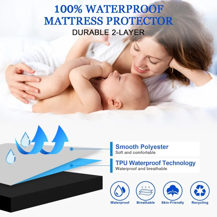 Waterproof%20Mattress%20Cover/%20Fitted%20Sheet/%20waterprooof%20bed%20sheet%20cover%20Double%2072x78%20inches_6%20x%206.5%20feet%20-%20Image%205