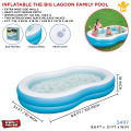 Bestway 8.6 ft Big Family Pools For Summer Fun,Inflatable Pool For Home, Bestway 54117. 