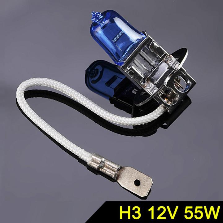 Super White Halogen Car Bulb H1 / H3 / H4 / H7 / H8 / H11 / 9005/9006 Universal Car Lamp 12V 55W 60W 6000K (1 Piece)