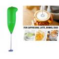 HONG XIN Electric Battery Operated Coffee Beater Blender Mixer Handheld Milk Frother MulltiColor. 