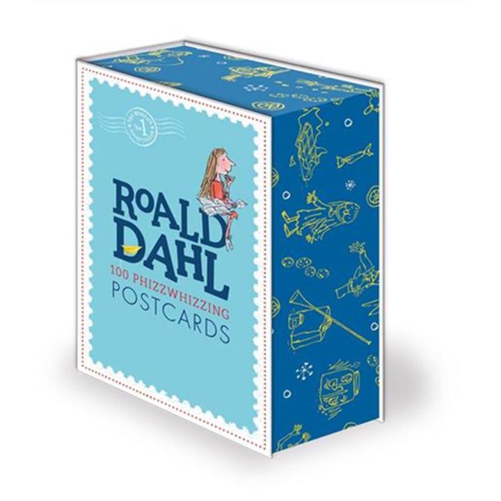 Roald Dahl 100 Phizz-Whizzing Postcards By roald dahl