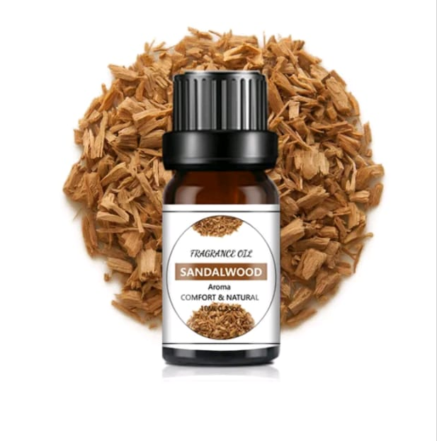 Pure Sandalwood Fragrance Oil for Aromatherapy Humidifier Candle Soap Making Natural Essential Aroma Oil