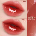 FOCALLURE Jelly Watery Lip Gloss High Pigment Long Wear Liquid Lipstick Lightweight Non-sticky Moisturizing Lip Tint Cosmetics. 