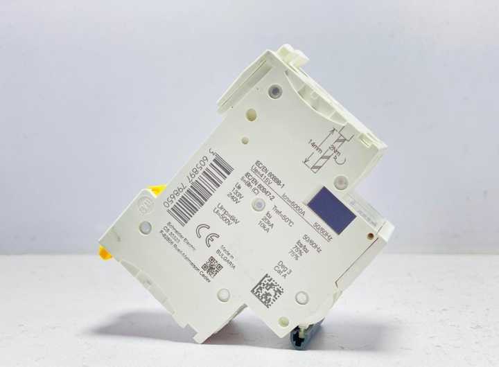 Schneider%20Electric%20Miniature%20Circuit%20Breaker%206A/10A/16A/20A/32A/63A%20Single%20Pole%20Type%20-%20Image%202