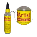 Pack Of 4 - Artist Transparent Glue for Glass – Transparent Liquid Glue School Glue For Slime – 70ml. 
