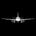 Simple Small Airplane Special Creative Design Car Sticker Aoto Exterior Accessories Vinyl Decals for Bmw Audi Ford Vw. 