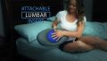 Spark Innovators Comfy Curve - Lumbar Back Support Pillow - Ergonomically Designed. 