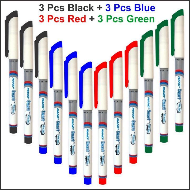 PIANO Smart White Board Marker Dry Erase - Pack of 12 Pcs | Stationery Hut