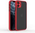 For Apple iPhone 12 Mini - High Quality Matte PC Back Soft TPU Frame Shockproof Color Button with Camera Protection Lens Protection Camera Protective Back Cover Case For Apple iPhone 12 Mini. 