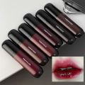 Glass Water Gloss Herorange Lip Glaze Mirror Moisturizing Plump Lips Long-Lasting Makeup Lipstick.