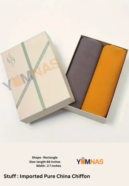 Pack%20of%202%20chiffon%20hijab%20scarf%20stoller%20/%20Plain%20Chiffon%20Goergett%20Hijab%20Staller%20For%20Girls%20and%20Women's%20-%20Image%205