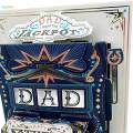 3D Fathers Day Card Funny Handmade Father's Day Gift for Dad Grandpa Husband. 